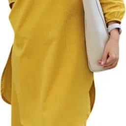 Women Cotton Blend Kurta Pant Set-image-73