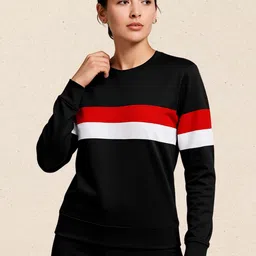 DTR FASHION Striped Round Neck T-shirt-picture-37