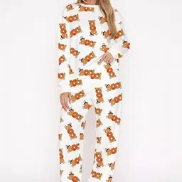 LULU & SKY Women Printed Night suit-picture-26