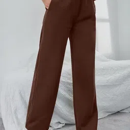 RECENT TRENDS Women Loose Fit No Fly Non Iron Trousers-image-55