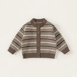 LULU & SKY Unisex Kids Striped Cardigan-picture-11