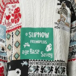 Mast & Harbour Men Printed Drop-Shoulder Sleeves Pullover image 2