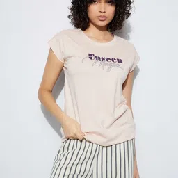 Ginger by Lifestyle Women Typography Printed 1 T-shirt-picture-43