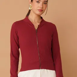 Chemistry Women Crop Bomber Jacket-picture-24