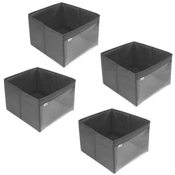 prettykrafts Black 4 Pieces Multi-Utility Organisers image 1