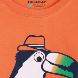HELLCAT Boys Pack Of 2 Printed Round Neck T-Shirts With Shorts image 5