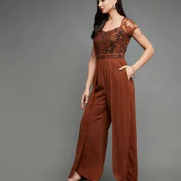 miss chase Floral Print Women Jumpsuit image 3