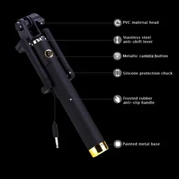 Xtraa Perfect Design Led Selfie Stick S32 Bluetooth Selfie Stick image 3