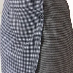 Berrylush Checked Long Sleeves Blazer & Skirt image 5