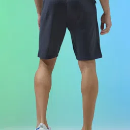 Technosport Men Solid Slim Fit Sports Active Running Gym Shorts image 3