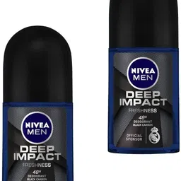 MEN DEEP IMPACT DEODORANT ROLL-ON EACH 50ML Set of --2 Deodorant Roll-on - For Men-image-4
