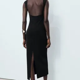 MANGO Sheath Midi Dress image 2