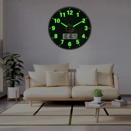 whisket Digital 30 cm X 30 cm Wall Clock image 5