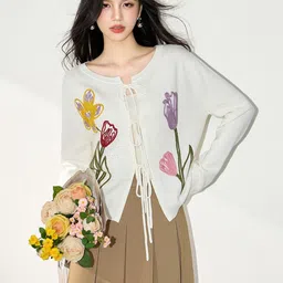 JC Collection Women Floral with Embroidered Detail image 5