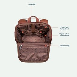 ZOUK Unisex Royal Indian Peacock Motif Amalia Daypack image 5