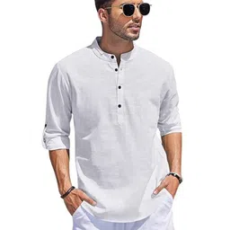 Bellstone Men Pack of 2 Solid Casual Kurtas-picture-18