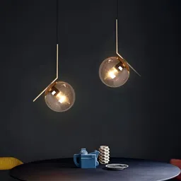 KINIS Gold-Toned Spherical Shaped Ceiling Lamp image 3