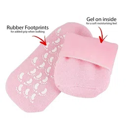 NESKA MODA Girls Patterned Cotton Ankle Length Socks image 3