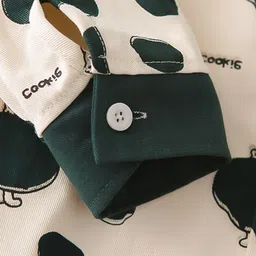 LULU & SKY Boys Printed Shirt with Trousers image 4