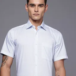 Raymond Checked Formal Shirt-image-46