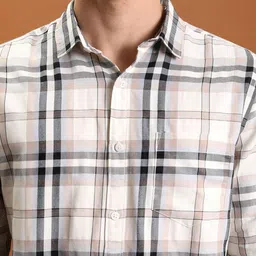 HIGHLANDER Tartan Checked Casual Shirt image 2