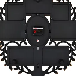 Attractionz Red Round Contemporary Wall Clock image 3