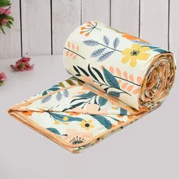 RRC Green & Blue Ethnic Motifs AC Room 120 GSM Reversible Double Bed Dohar-picture-25