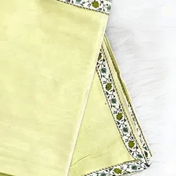 Bajo's Green & White Set of 2 Ethnic Motifs Summer 300 GSM Single Bed Dohar image 3
