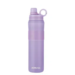 BOROSIL Thirst Burst Lavender Double Wall Vacuum Insulated 12hrs. Hot & Cold Bottle 800ml image 5