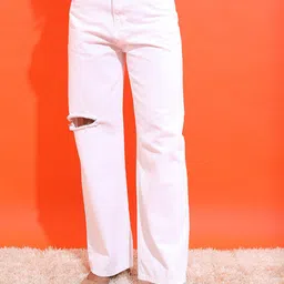 Tokyo Talkies Women Mildly Distressed Jeans-picture-18