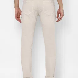 AMERICAN EAGLE OUTFITTERS Men Beige Slash Knee Jeans image 5