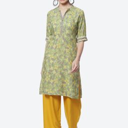 Rangriti Floral Printed Kurta-picture-30