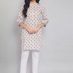 W Women Straight Cotton Kurta-picture-28