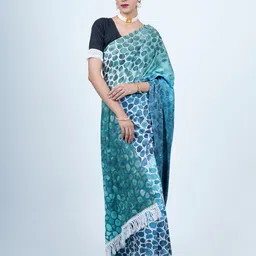 BUTA BUTI Floral Printed Pure Cotton Saree-picture-19