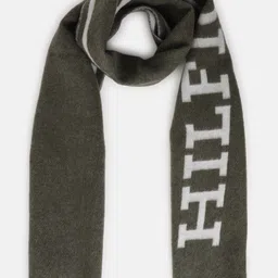 Tommy Hilfiger Men Typography Printed Wool Scarf-picture-23