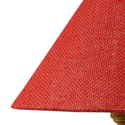 foziq Black And Orange Solid Table Lamp image 3