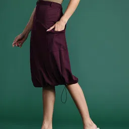DressBerry Cargo Style Toggled Skirt image 3