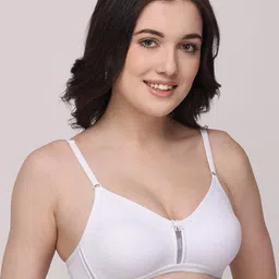 Floret Pack Of 2 Medium Coverage Non Padded Seamless Everyday Bra - All Day Comfort image 4