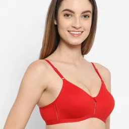 Floret Pack Of 2 Medium Coverage Non Padded T-shirt Bra- All Day Comfort image 5