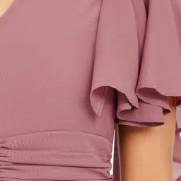 Styli Flared Sleeves Basic Jumpsuit image 4