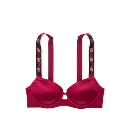 victoria's secret intimates Victoria's Secret Very Sexy Shine Strap Lightly Lined Demi Bra Magenta-picture-11