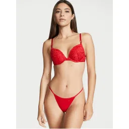 victoria's secret intimates Victoria's Secret Stretch Cotton V-String Panty - Red-picture-24