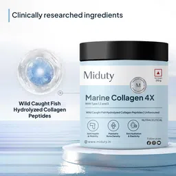 Miduty Marine Collagen 4X,  210 g  Unflavoured  image 4