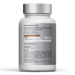 Tara Nutraceuticals Hoodia Gordonii, 60 capsules Unflavoured image 2
