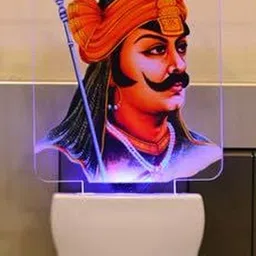 1ST TIME Red & White Printed Acrylic Rectangle Shaped Wall Lamp-picture-21