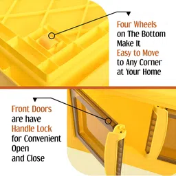 Aura Black Set of 6 Regular Drawer Organiser Organisers image 2