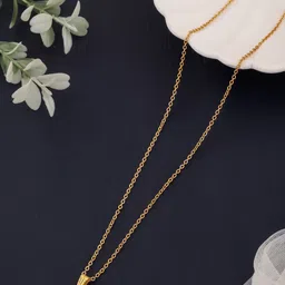 DressBerry Gold-Plated Heart Shaped Pendants with Chains image 3