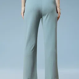 SZN Women Pack Of 2 Smart Relaxed High-Rise Trousers image 5