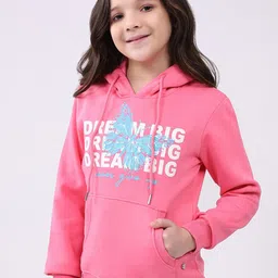 Monte Carlo Girls Printed Hooded Long Sleeves Sweatshirt image 5