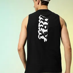 HRX by Hrithik Roshan Brand Logo Printed T-shirt-picture-13
